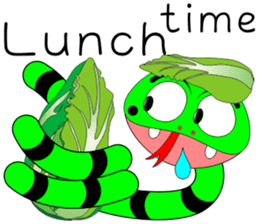 QQ snake sticker #10368572