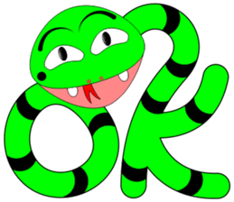 QQ snake sticker #10368573