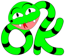 QQ snake sticker #10368573
