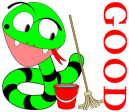 QQ snake sticker #10368575