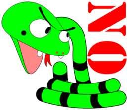 QQ snake sticker #10368578