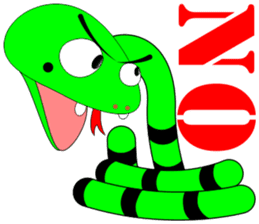 QQ snake sticker #10368578
