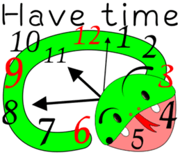 QQ snake sticker #10368579