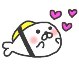 sushi & seal 2 sticker #10368726