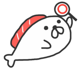 sushi & seal 2 sticker #10368738