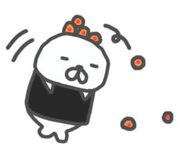 sushi & seal 2 sticker #10368743