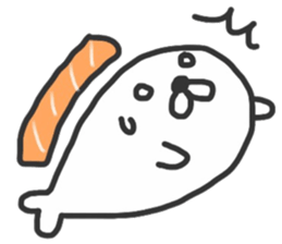 sushi & seal 2 sticker #10368745