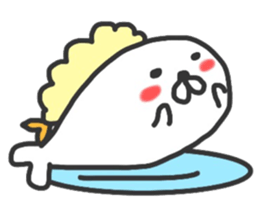 sushi & seal 2 sticker #10368751