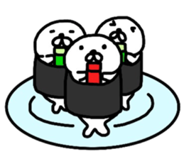 sushi & seal 2 sticker #10368753