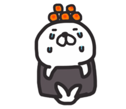 sushi & seal 2 sticker #10368756