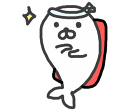 sushi & seal 2 sticker #10368758