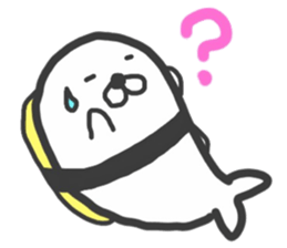 sushi & seal 2 sticker #10368759