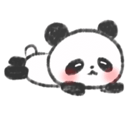 (small panda) sticker #10368793