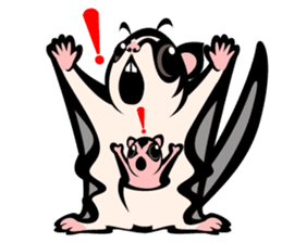 Animal parent and child in Australia sticker #10369012