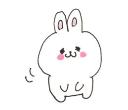 japan bunny sticker #10369242