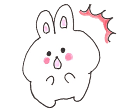 japan bunny sticker #10369244