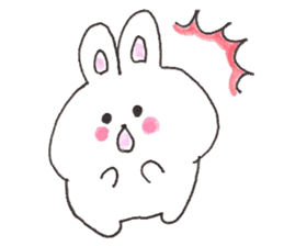 japan bunny sticker #10369244