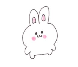 japan bunny sticker #10369247