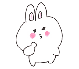 japan bunny sticker #10369249
