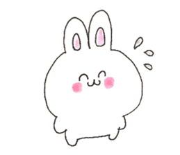 japan bunny sticker #10369253