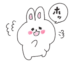 japan bunny sticker #10369254
