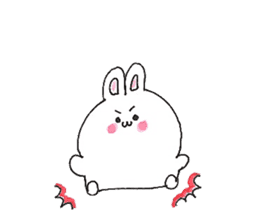 japan bunny sticker #10369257