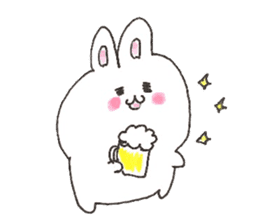 japan bunny sticker #10369258