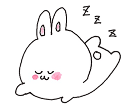 japan bunny sticker #10369259