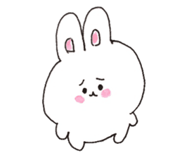 japan bunny sticker #10369260