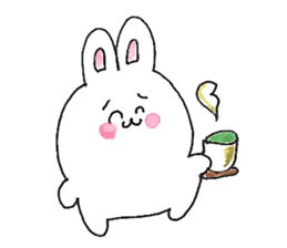 japan bunny sticker #10369263