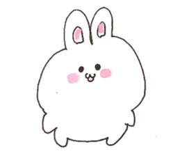 japan bunny sticker #10369264