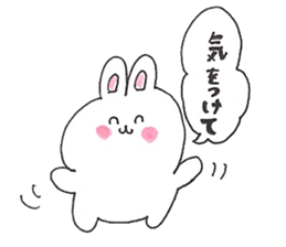 japan bunny sticker #10369266