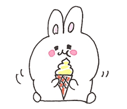 japan bunny sticker #10369271