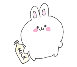 japan bunny sticker #10369272