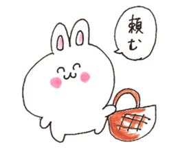 japan bunny sticker #10369274