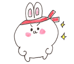 japan bunny sticker #10369275