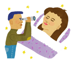 Delicate barbarian sticker #10369584