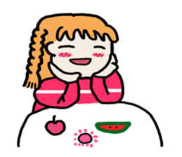 Lovely Girl Eliza sticker #10369600