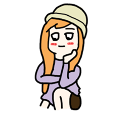 Lovely Girl Eliza sticker #10369602