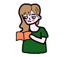 Lovely Girl Eliza sticker #10369605