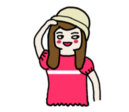 Lovely Girl Eliza sticker #10369606