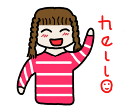 Lovely Girl Eliza sticker #10369607