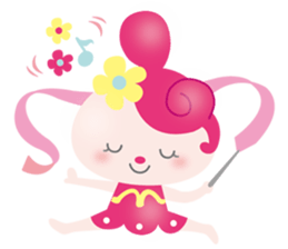 rhythmic gymnastics Merrily sticker #10369680