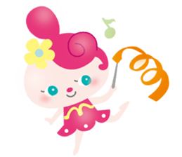 rhythmic gymnastics Merrily sticker #10369681