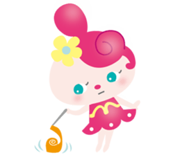 rhythmic gymnastics Merrily sticker #10369684