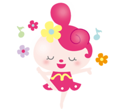 rhythmic gymnastics Merrily sticker #10369685