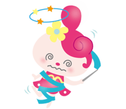 rhythmic gymnastics Merrily sticker #10369686