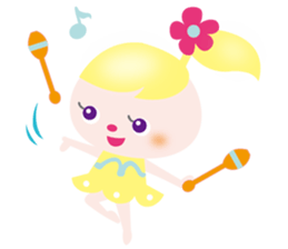 rhythmic gymnastics Merrily sticker #10369699
