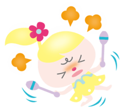 rhythmic gymnastics Merrily sticker #10369701