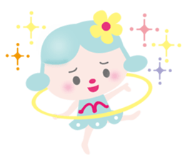 rhythmic gymnastics Merrily sticker #10369711